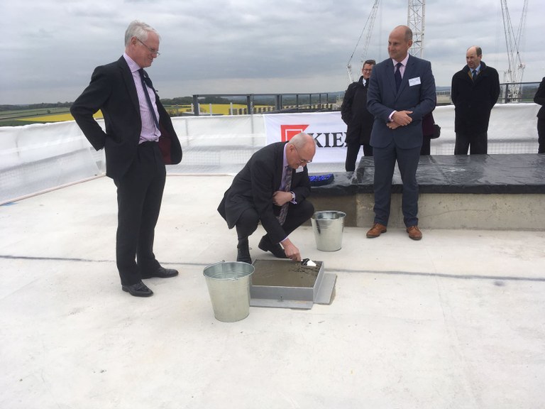 Topping out ceremony