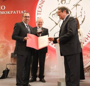 Director Tony Kouzarides receives Cyprus Excellence in Science award