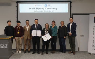 Milner Institute establishes collaboration with the Korea Research Institute of Bioscience and Biotechnology (KRIBB)
